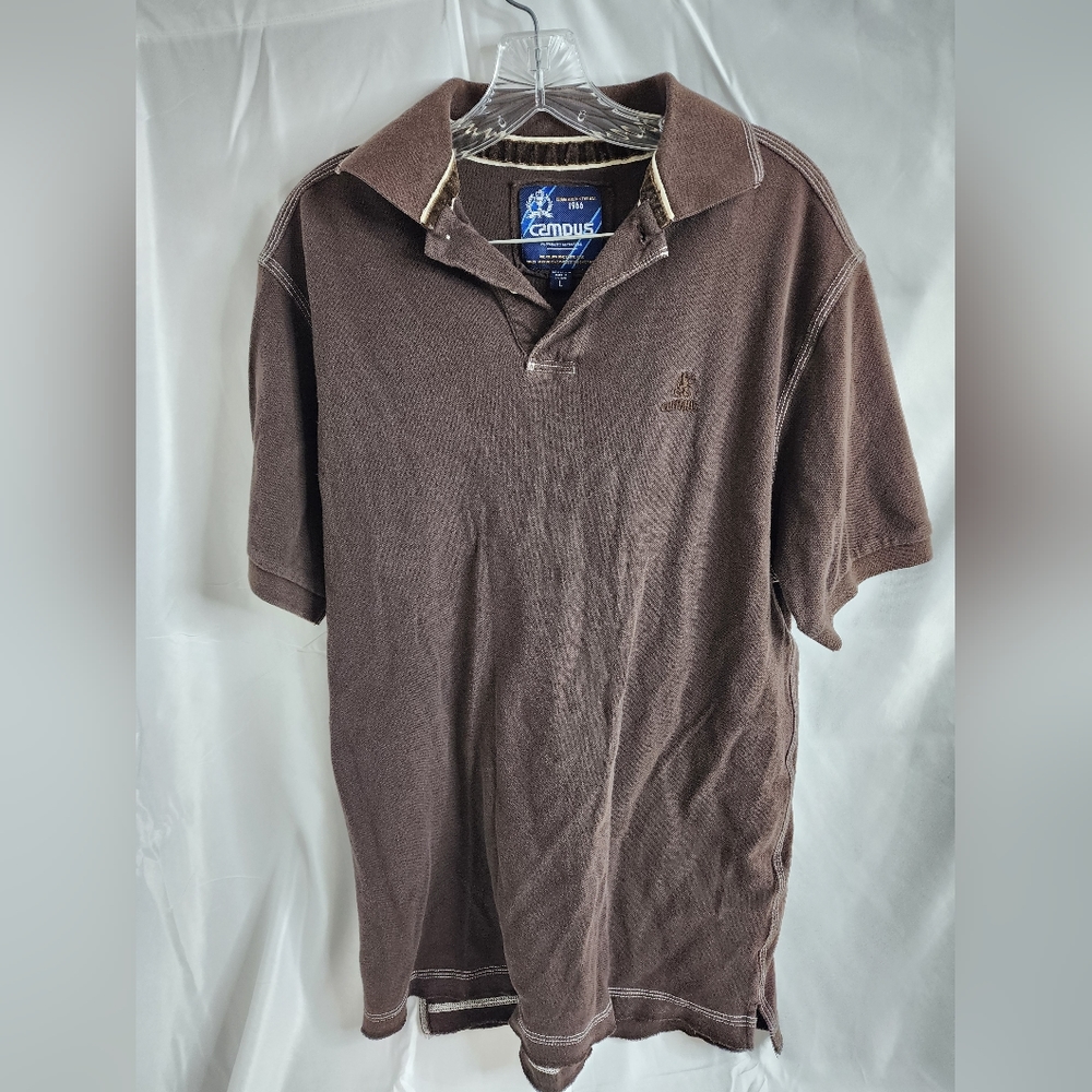 Vintage Campus Collared shirt sz lg
